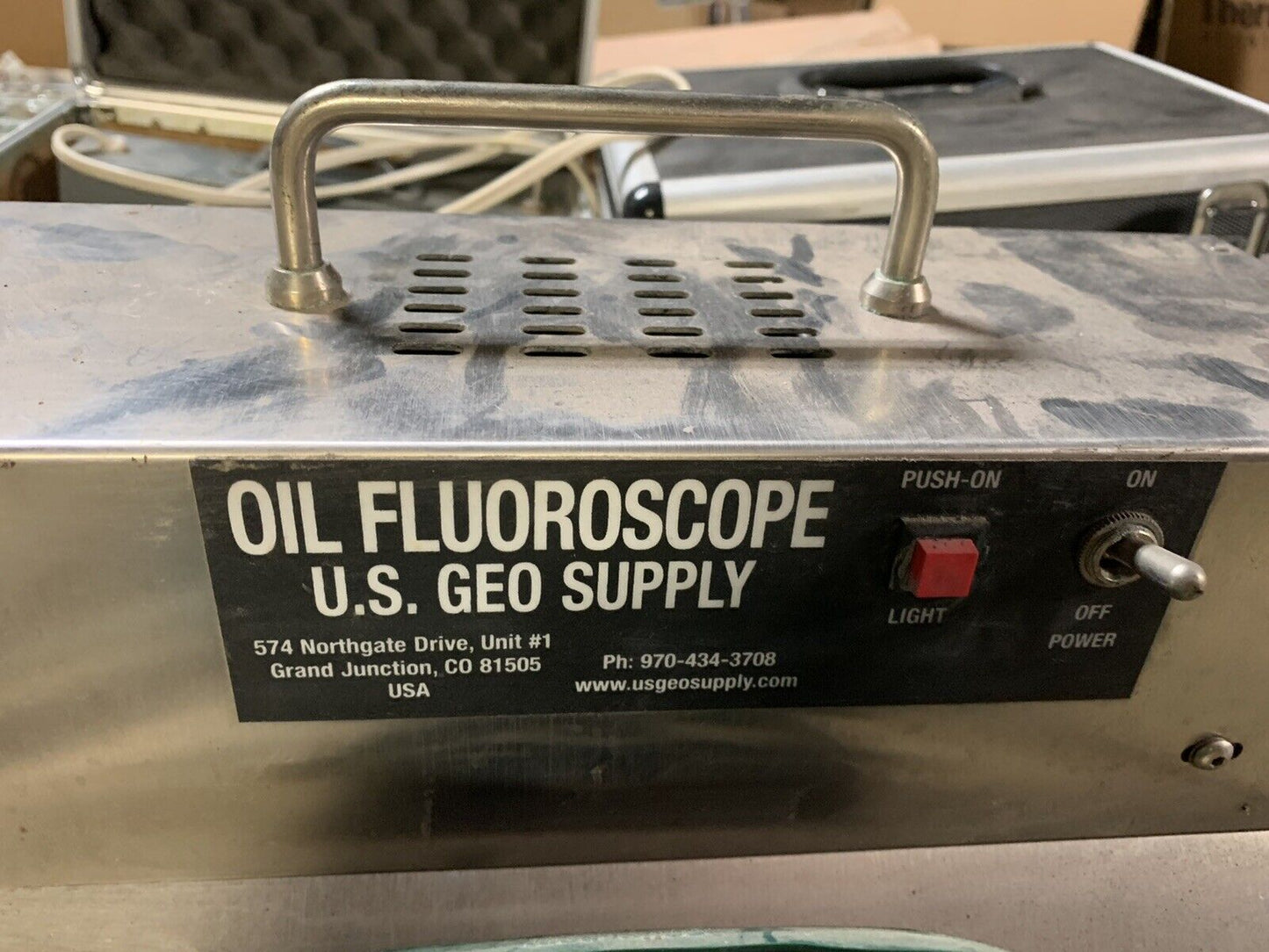 Oilfield Geology Blacklight Beautiful Professional Stainless- US Geo supply