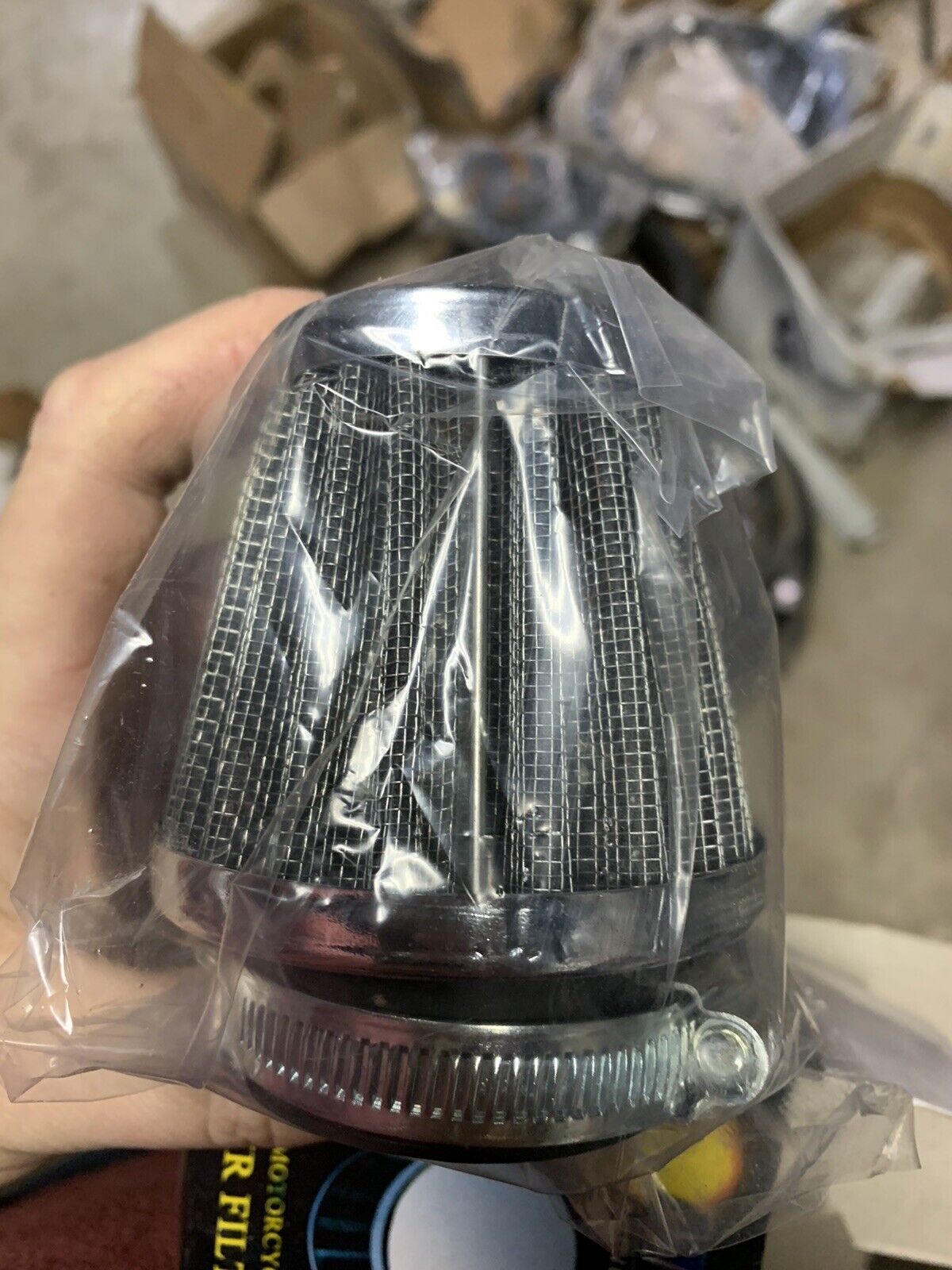 Genuine Moxi L1 52mm Air Filter High Flow Universal Motorcycle, Quad, Scooter