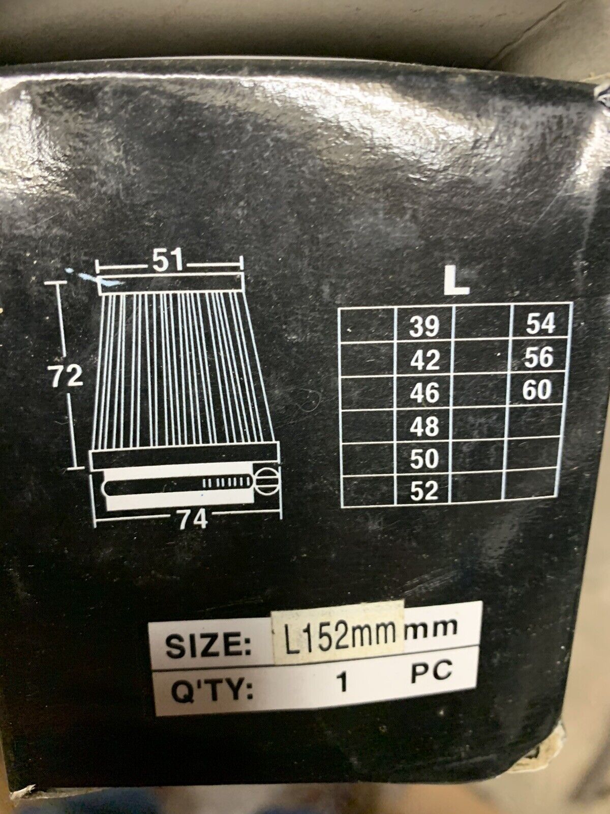 Genuine Moxi L1 52mm Air Filter High Flow Universal Motorcycle, Quad, Scooter