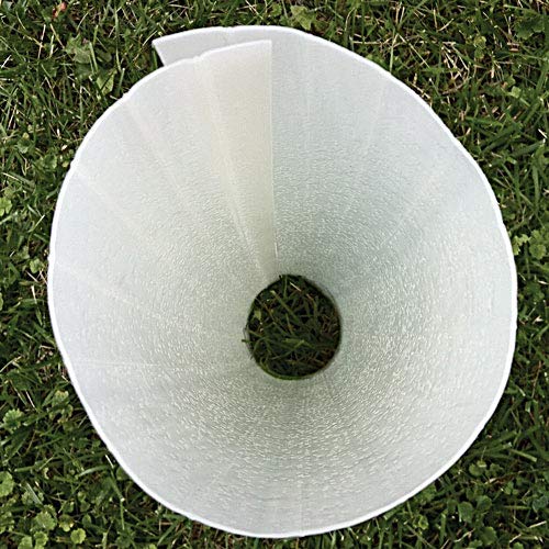 Tree Pro Slit Tube Tree Guard - 36 Inches, White, Bundle of 5