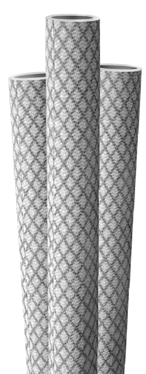 25-51”x 5/8” Fiberglass Tree Stakes for 48” Tubes- Long Lasting Fiberglass w/ rough finish to keep zip ties from sliding off!