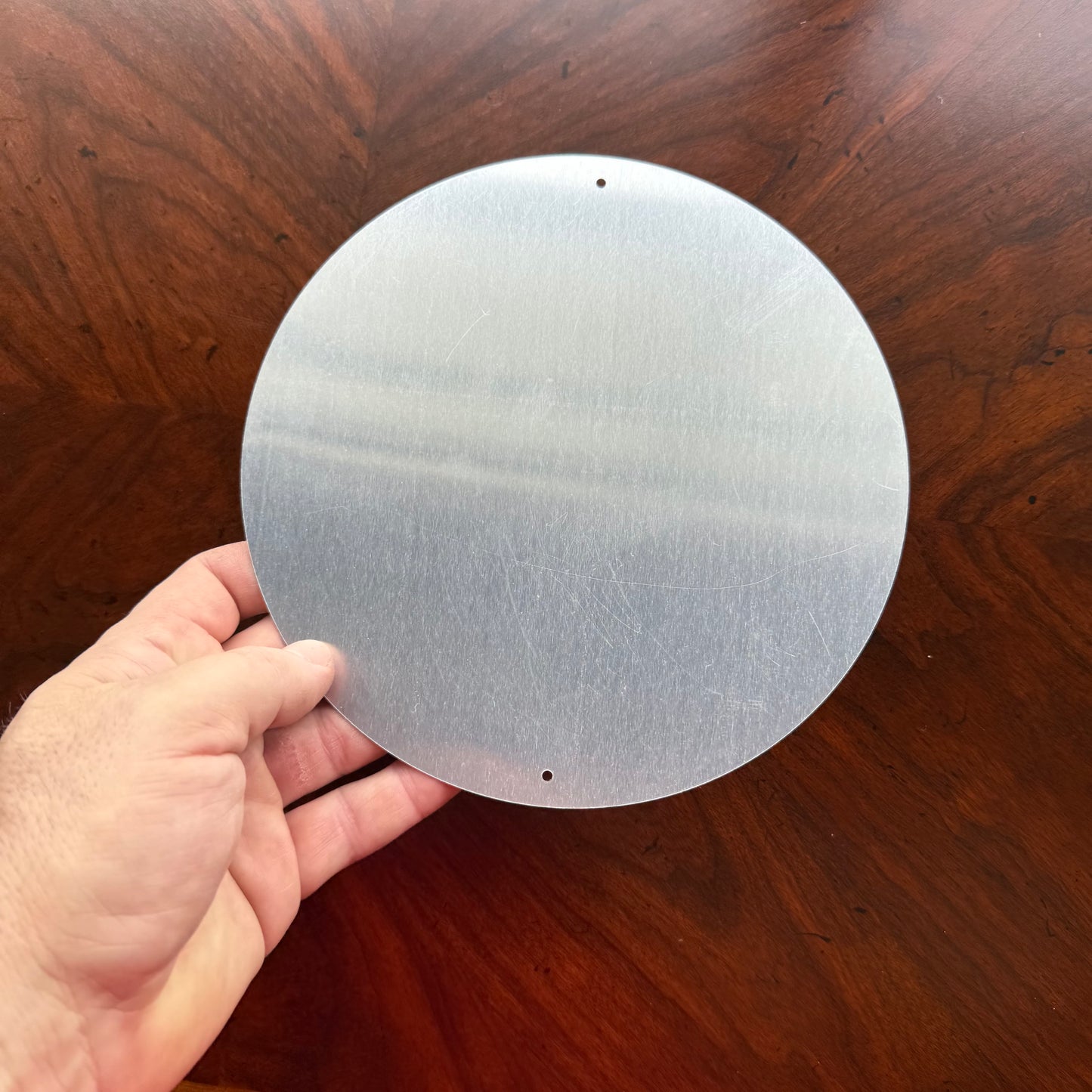 1 “Protect Your Nuts” Squirrel Sign-Metal 7.75” (Choice of 4 styles)