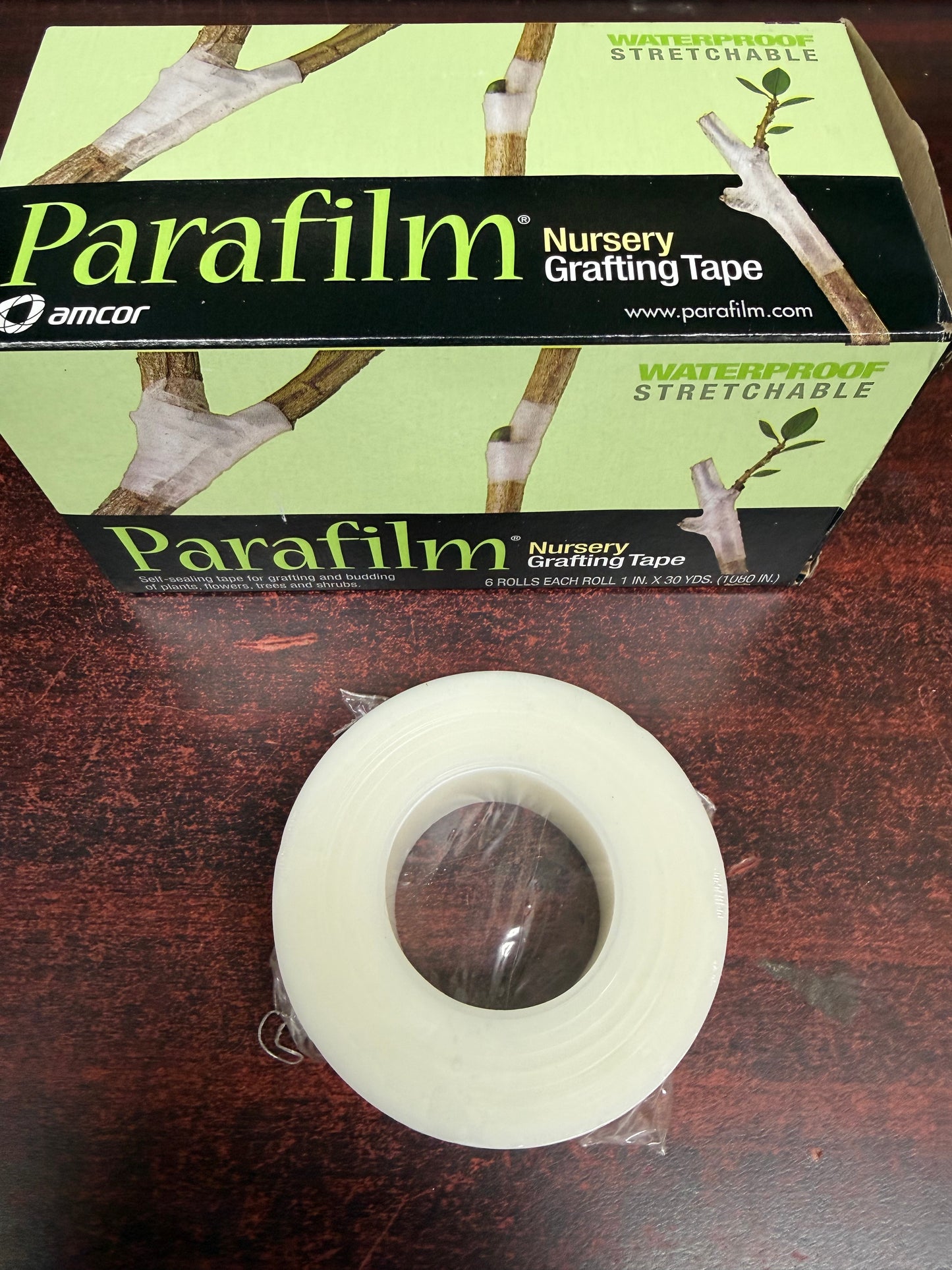 1 Roll- Original Parafilm Grafting Tape for Nursery Tree/Plants Scion Attachment 1”x30 yards