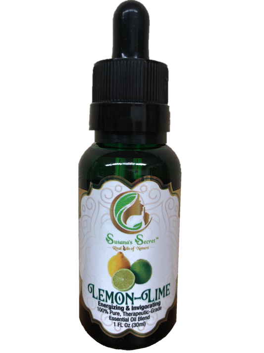 Lemon-Lime - Susana's Secret 100% Therapeutic Pure Essential Oil Blend-1oz/30ml