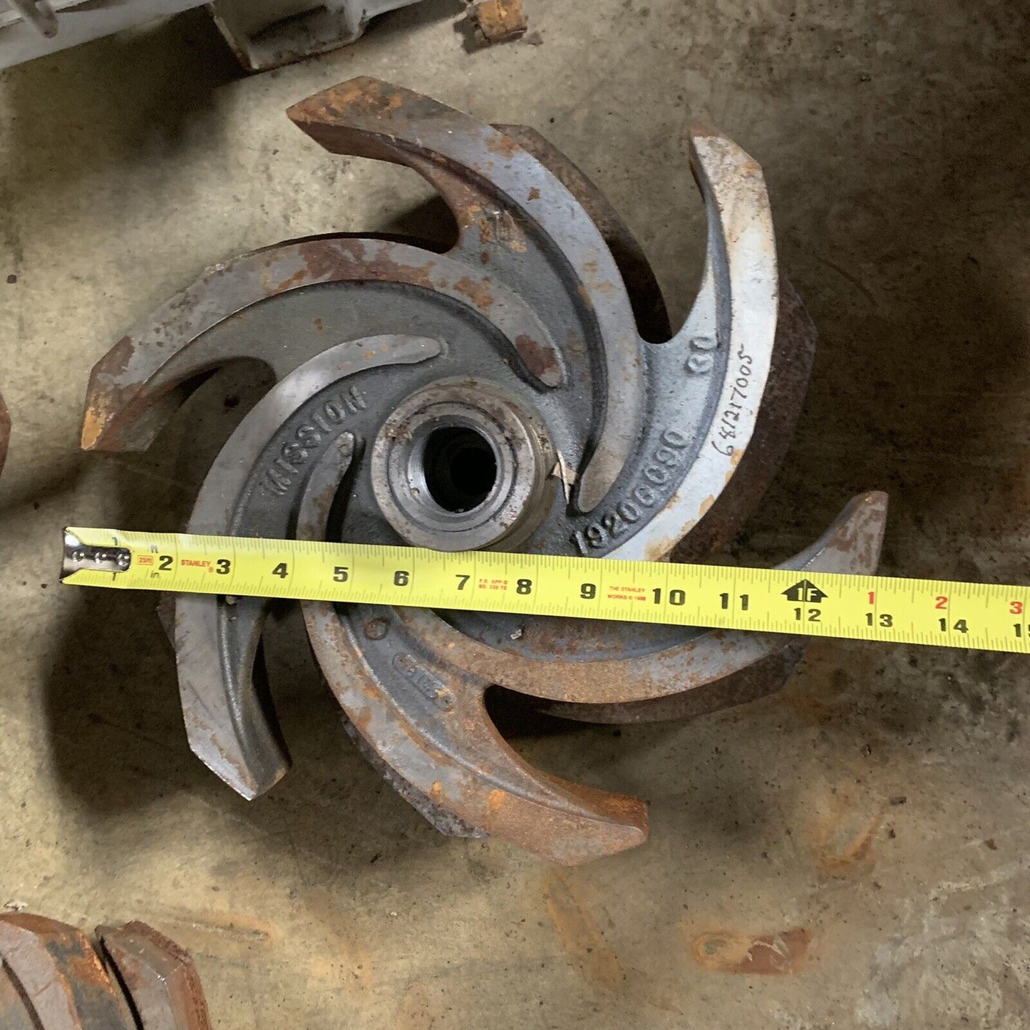 New original Mission Pump 13" Impeller  19206-C70