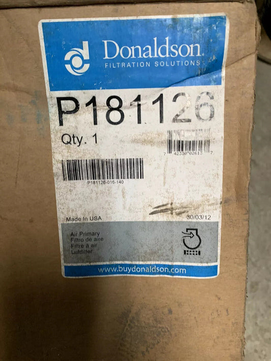 NEW GENUINE DONALDSON AIR FILTER (PN P181126)