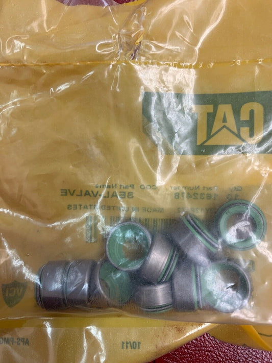 10 NEW Genuine Caterpillar (CAT) 163-2478 or 1632478 SEAL-VALVE, LOT OF 10