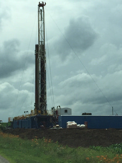 Ideco H37 Drilling Rig On Crane Carrier With Rotary Table, Oilfield Oil Gas