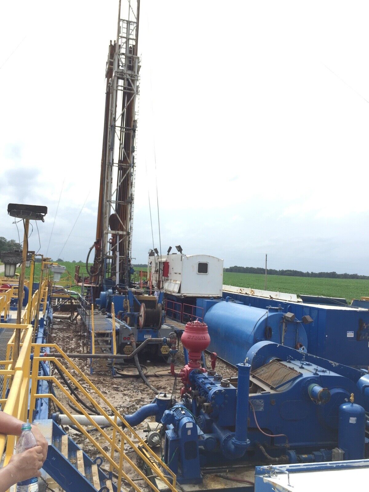 Ideco H37 Drilling Rig On Crane Carrier With Rotary Table, Oilfield Oil Gas