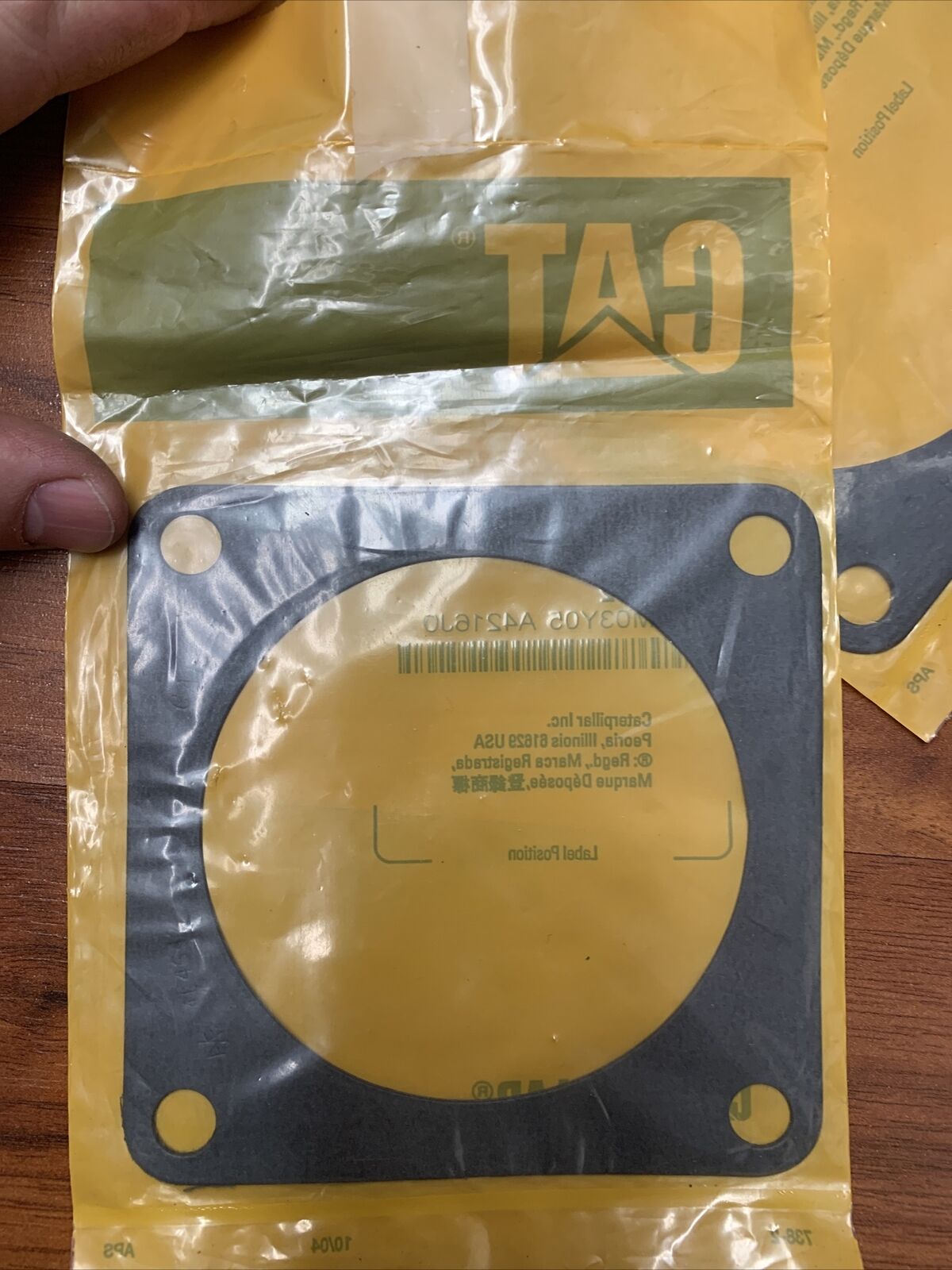 Genuine Cat 4L-4642 Gasket Seal