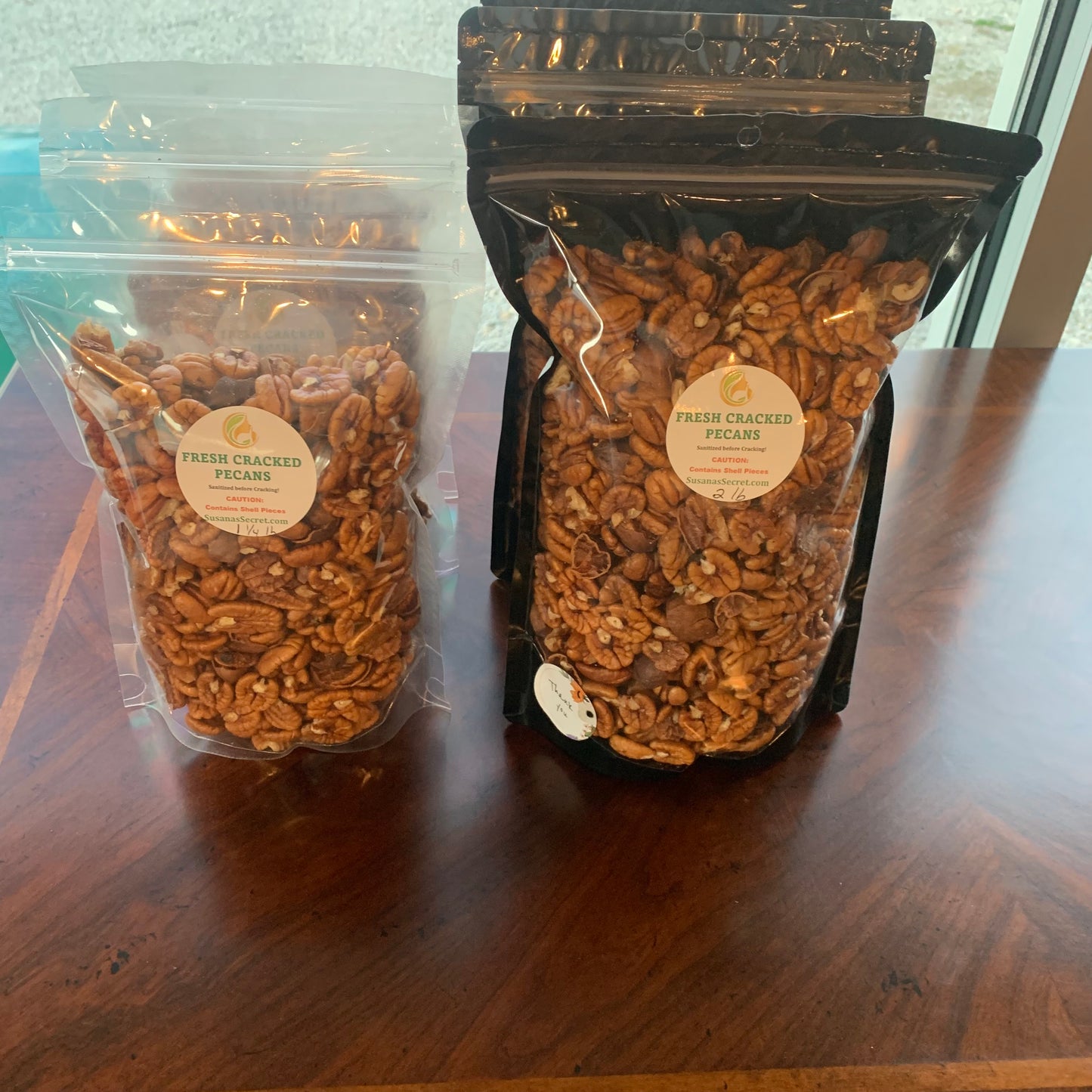 Fresh Crop “Sweet Northern”(TM) ‘Major’ Pecans, Fresh Cracked, Sweeter than southern pecans!