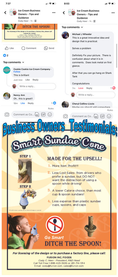 Smart Sundae (TM) Ice Cream Cone coming soon!