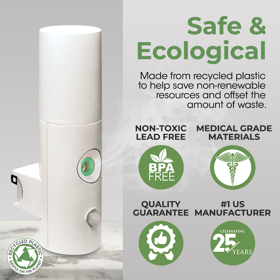 COOL MIST: A Plug-In Waterless Aromatherapy & Fragrance Diffuser-FREE SHIP