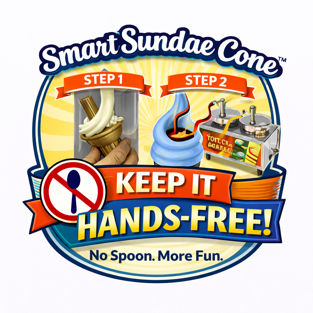 Smart Sundae (TM) Ice Cream Cone coming soon!