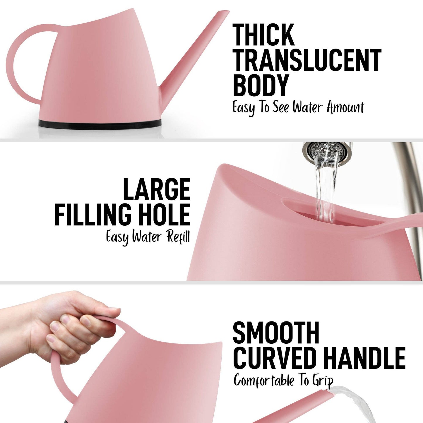 Translucent Watering Can Pot 1.4L