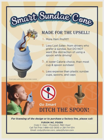 Smart Sundae (TM) Ice Cream Cone coming soon!