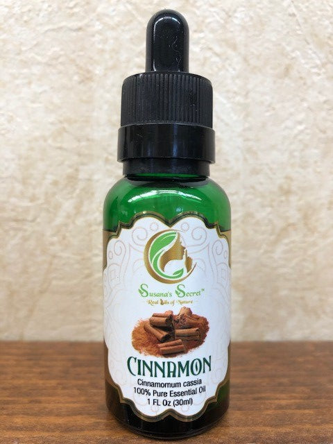 CINNAMON CASSIA OIL 100% PURE Ätherisches Öl 1 Fl Oz/30ml w/Dropper Pipette