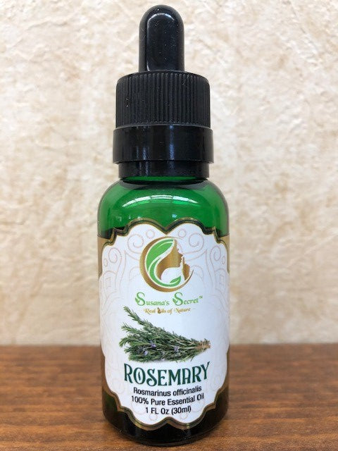 ROSEMARY OIL Óleo Essencial 100% PURO 1 Fl Oz / 30ml c / pipeta conta-gotas