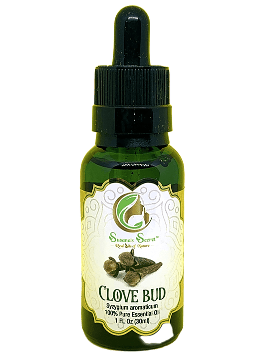 CLOVE BUD OIL Óleo Essencial 100% PURO 1 Fl Oz / 30ml- com pipeta conta-gotas